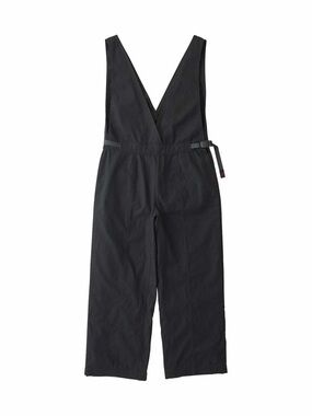 Gramicci Black Wide-Leg V-Neck Women's Jumpsuit Jeans